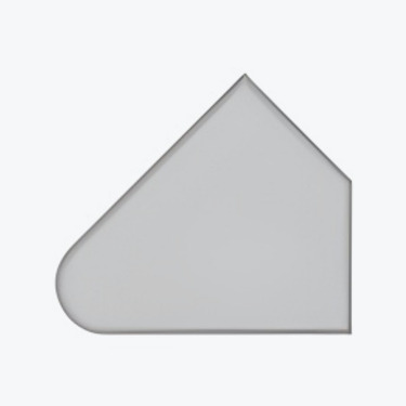 Plastic end cap - S811